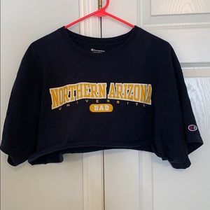 Cropped champion tee